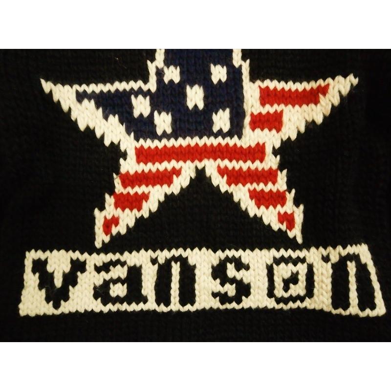 VANSON（バンソン） カウチンセーター NVKN-701 「U.S.Aスターロゴ