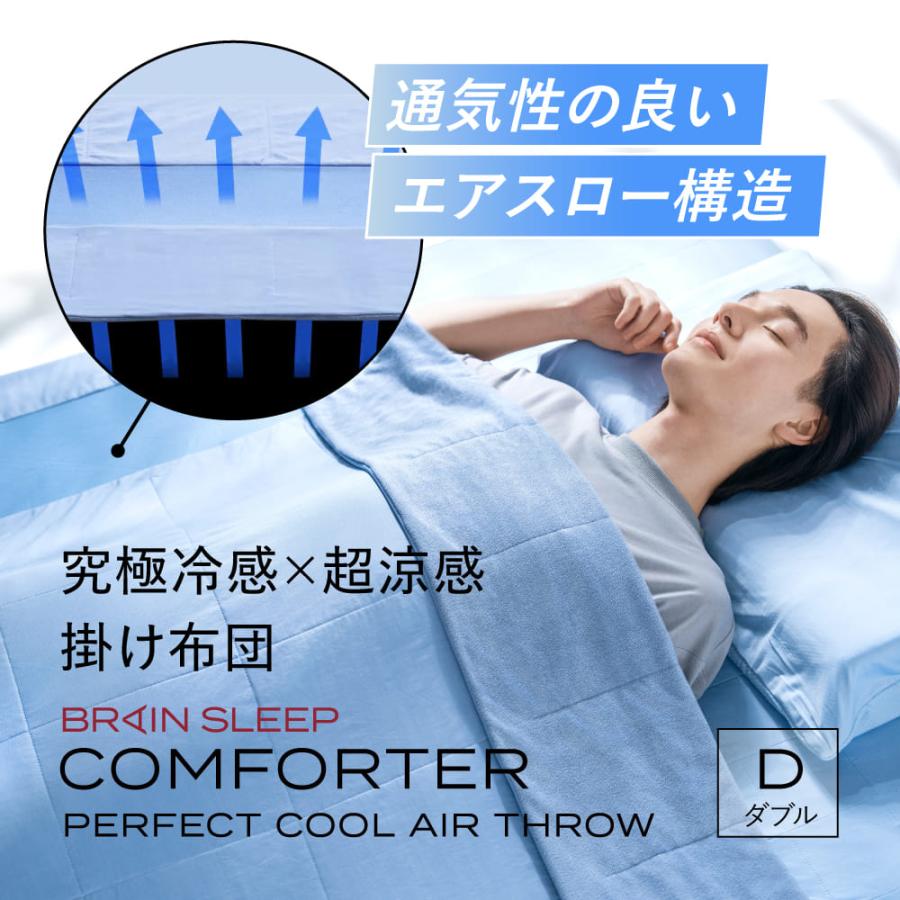 ブレインスリープ ムレない布団 コンフォーター パーフェクト クール