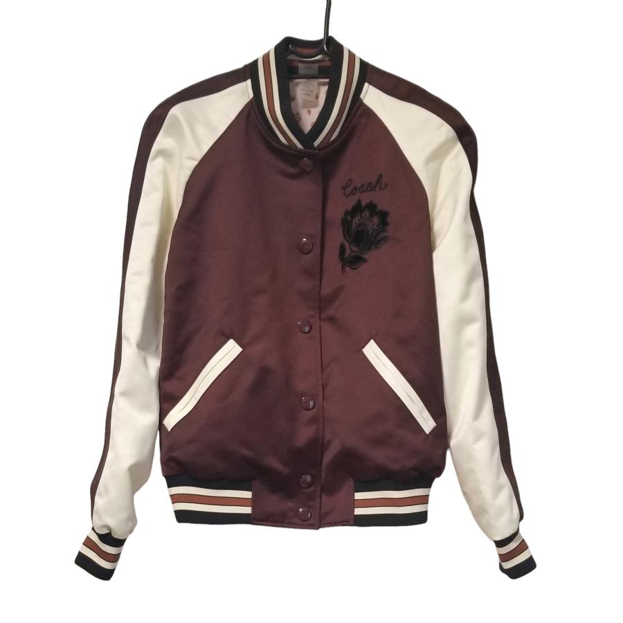 COACH（コーチ） 未使用 スカジャン レディース リバーシブル 花柄 XS