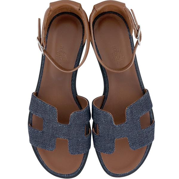 HERMES（エルメス） サンダル サントリーニ レディース 35.5サイズ