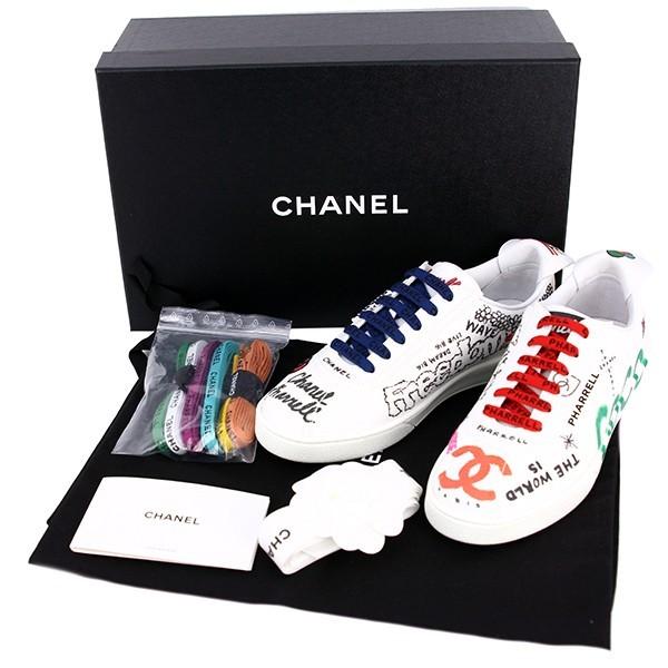 CHANEL（シャネル） スニーカー 23.5cm ファレルウィリアムス CHANEL