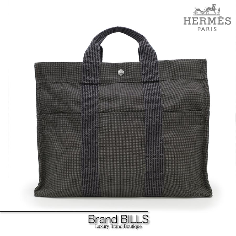 HERMES（エルメス） エールライン トートバッグ（MMサイズ） グレー