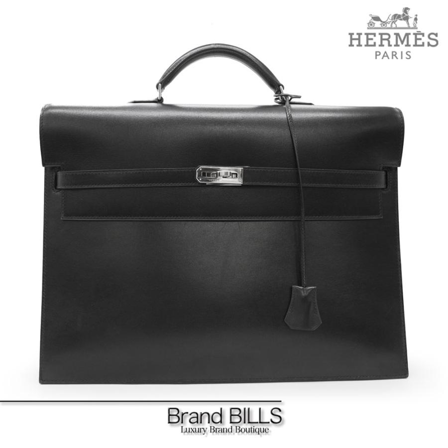 HERMES（エルメス） 美品 ケリーデペッシュ38 □G刻印 ボックスカーフ