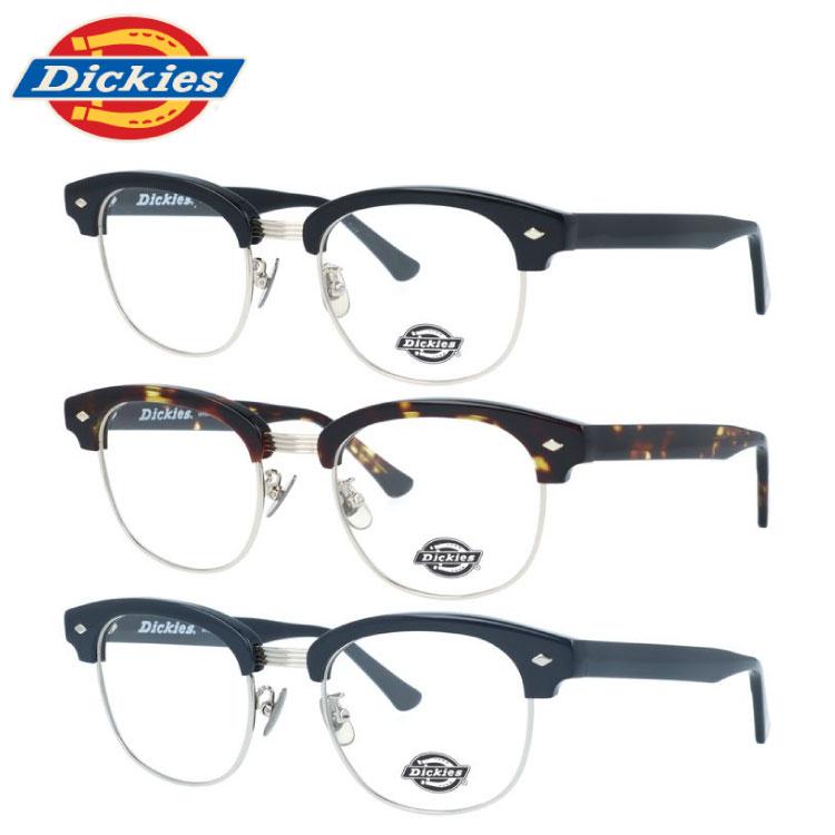 Dickies（ディッキーズ） メガネ フレーム 伊達 度付き 度入り 老眼鏡