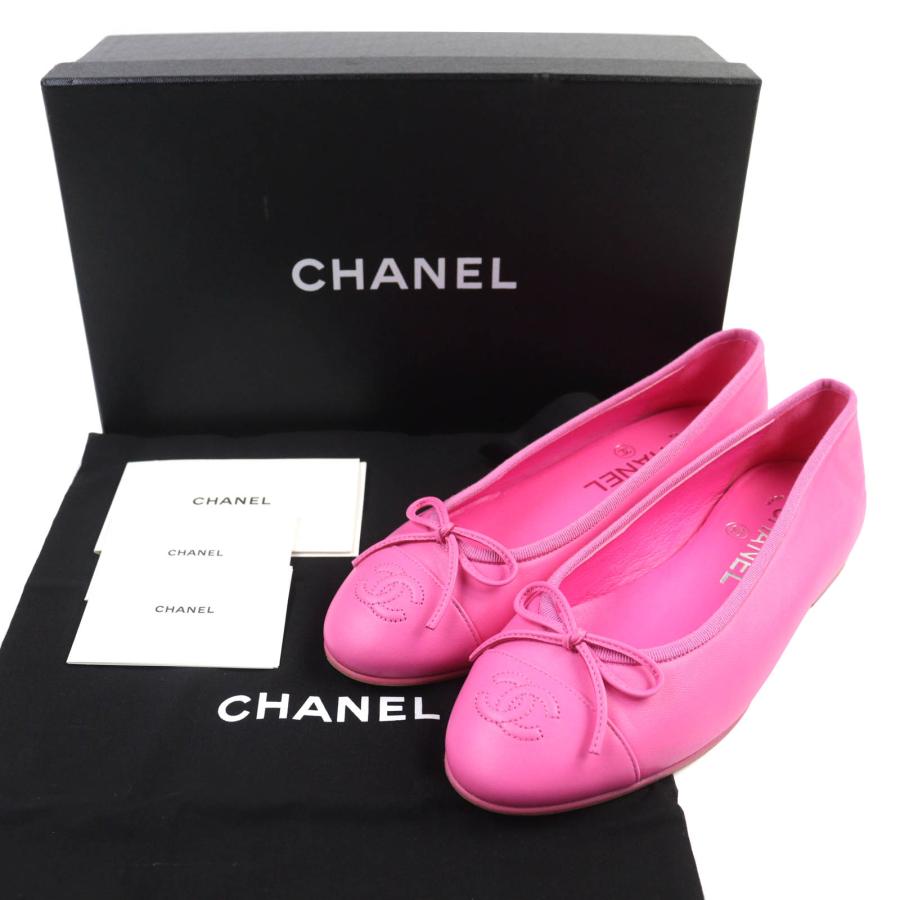 CHANEL（シャネル） 美品△CHANEL G02819 バレリーナ ココマーク