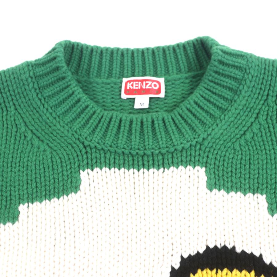 KENZO（ケンゾー） 美品▽KENZO FC65PU3143BD IntarsiaWoolSweater
