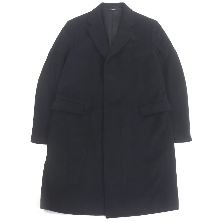 HERMES（エルメス） 極美品□HERMES カシミヤ100％ 襟裏ラムレザー