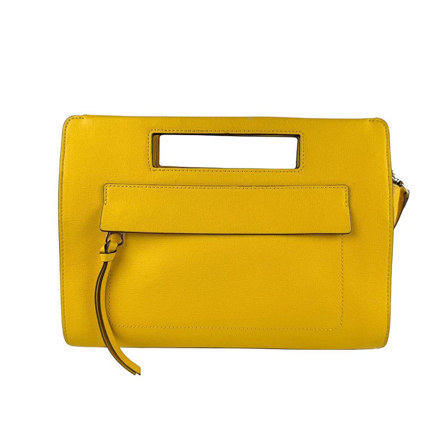 COACH（コーチ） ショルダーバッグ ハンドバッグ レザー イエロー