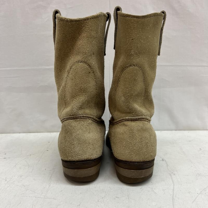 レッドウィング プリント羽タグ 縦羽 USA製 スエードレザー