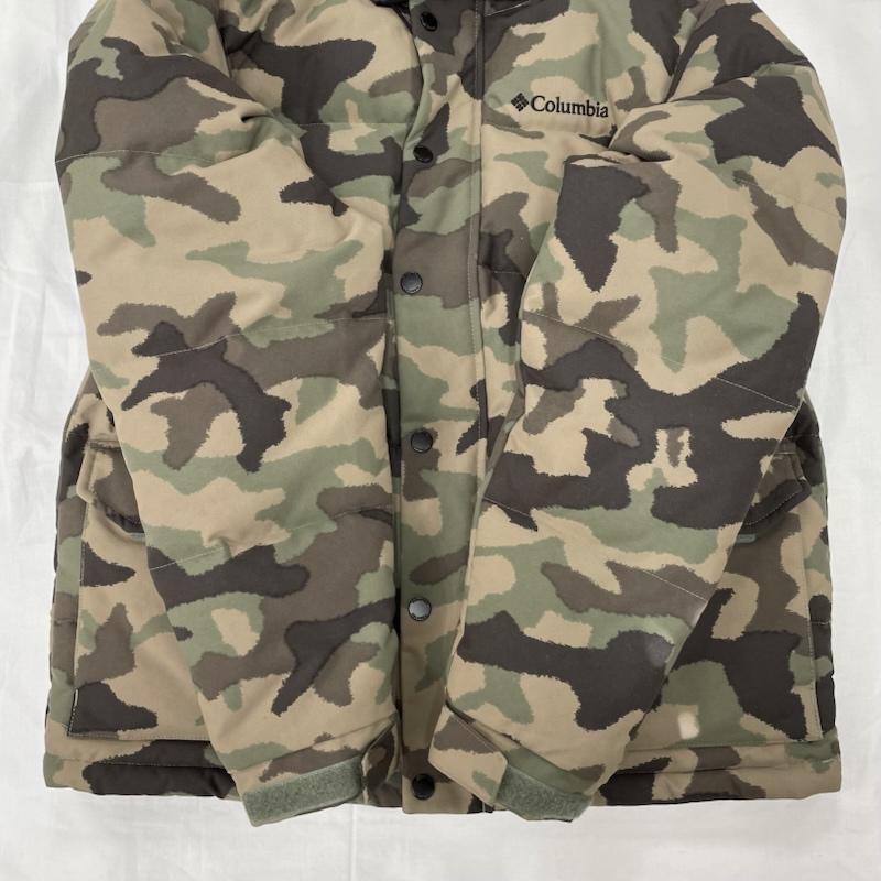 コロンビア ロック フォール ダウン ジャケット カモフラ 迷彩 オムニ