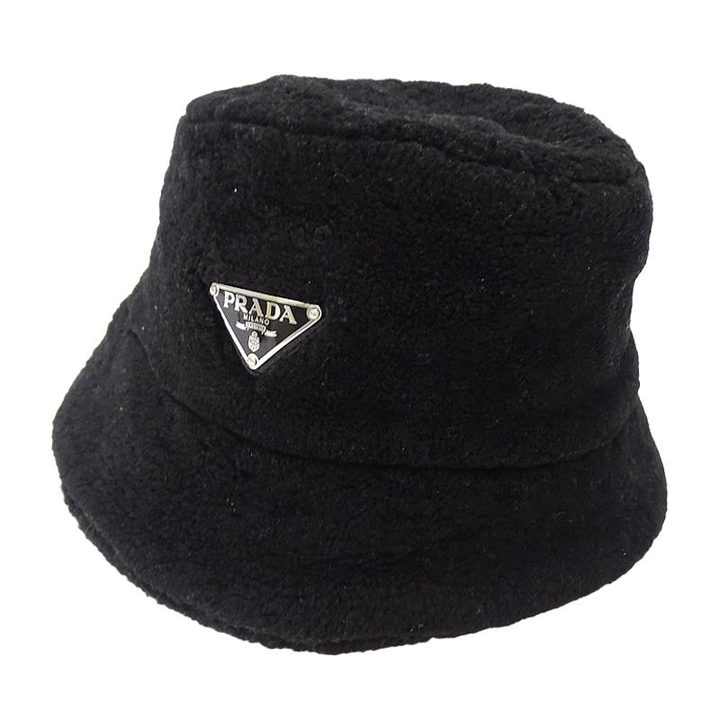 PRADA（プラダ） ハット レディース ブランド ウール バケットハット