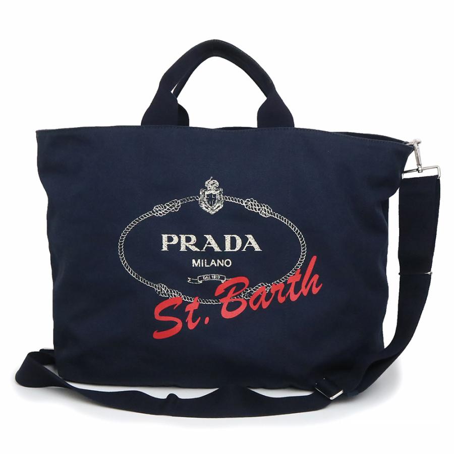 PRADA（プラダ） （未使用保管品）プラダ カナパ St.Barth サン
