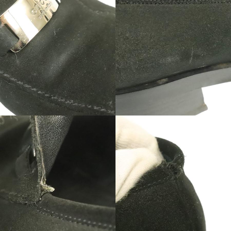 GUCCI（グッチ） ローファー メンズ サイズ41 約28cm ブラック