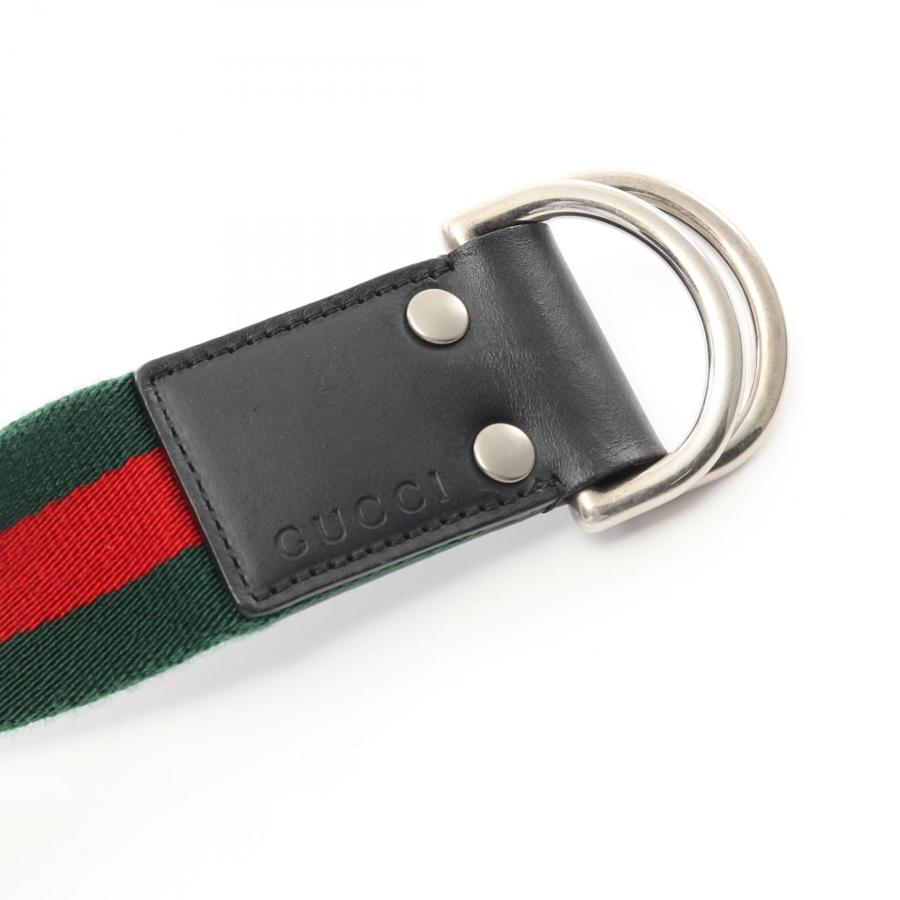 GUCCI（グッチ） シェリーライン ブランドオフ キャンバス ベルト