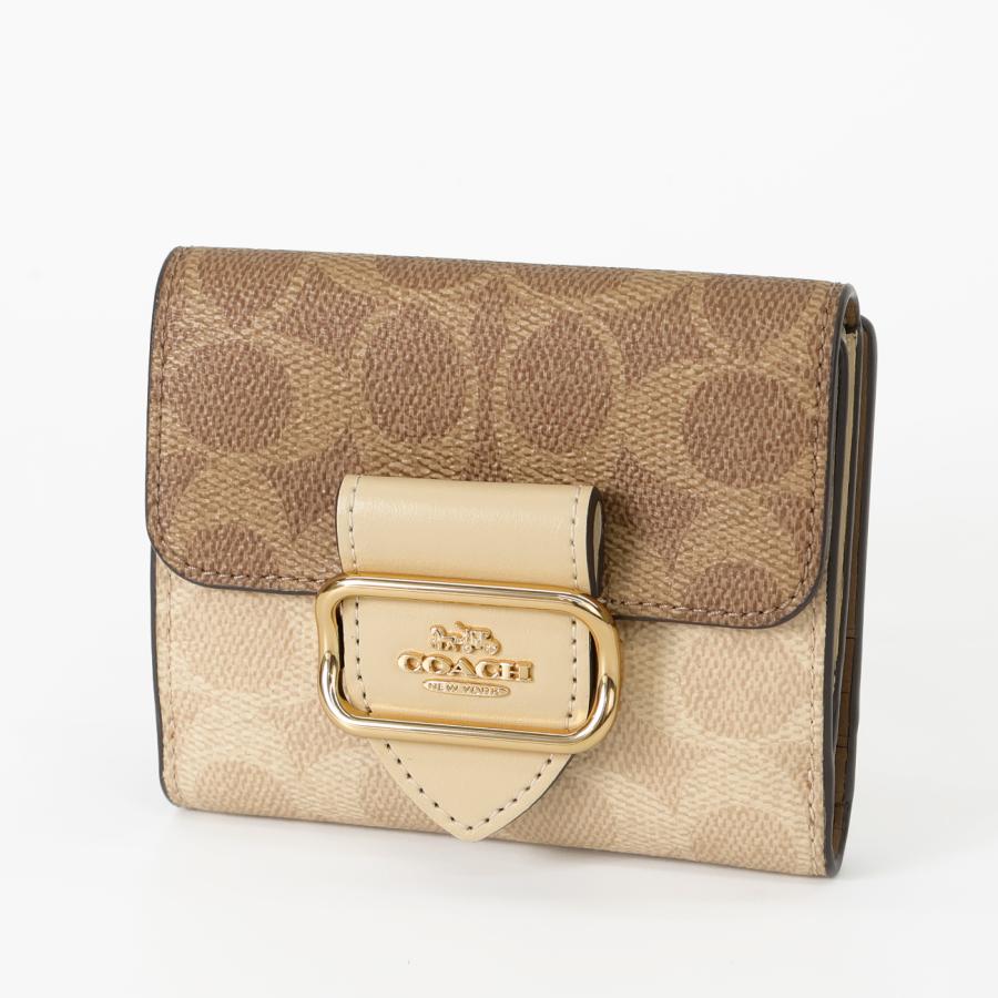 COACH（コーチ） 二つ折り財布 レディース バイカラー シグネチャー