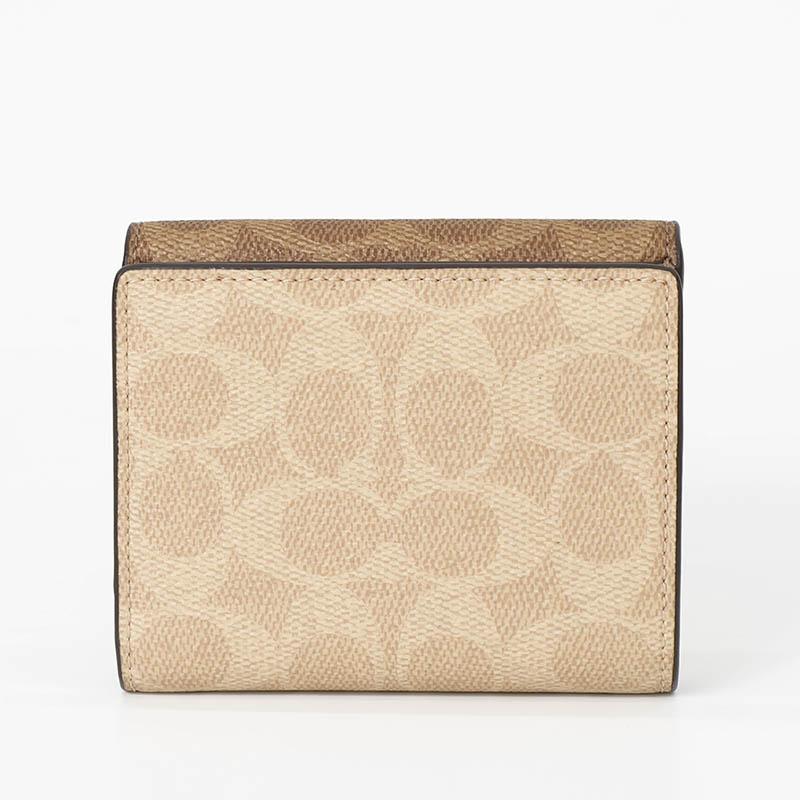 COACH（コーチ） 二つ折り財布 レディース バイカラー シグネチャー