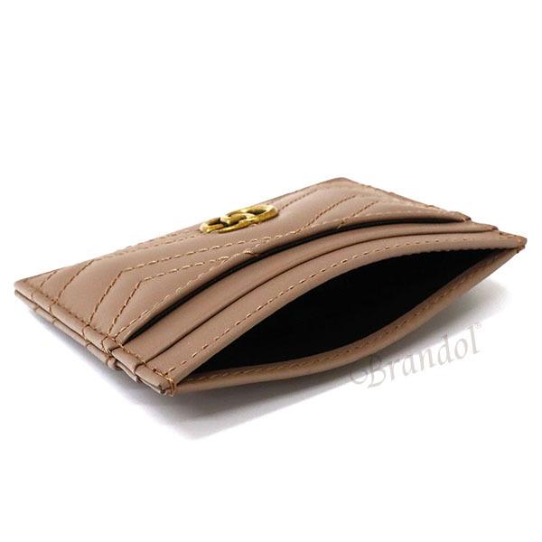 GUCCI（グッチ） レディース カードケース GGマーモント レザー 定期