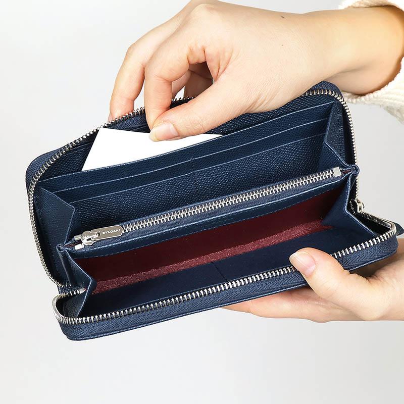 BVLGARI（ブルガリ） 《ポイント5倍》ブルガリ 長財布 ラウンド