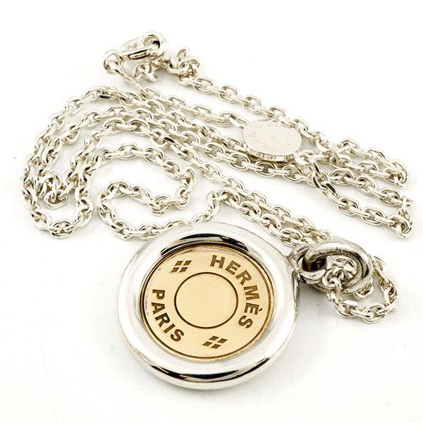 HERMES（エルメス） セリエ ネックレス 18金 K18 シルバー レディース