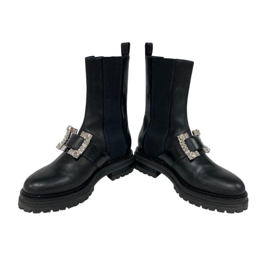 Sergio rossi（セルジオロッシ） 23.5 BIKER PRINCE バイカーブーツ