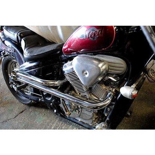 ホンダ（HONDA） STEED用ステンレス製ショットガンマフラー