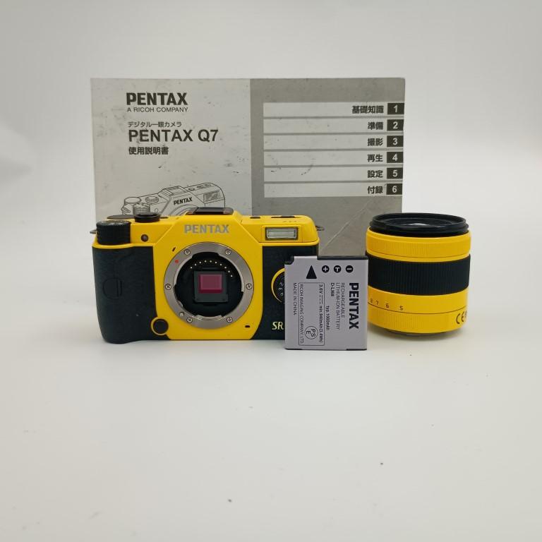 ペンタックス PENTAX Q7 黄色 ミラーレス 一眼レフ デジタルカメラ SMC