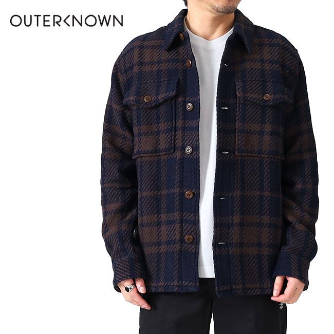 OUTERKNOWN アウターノウン ブランケット クラウドウィーブ ジャケット