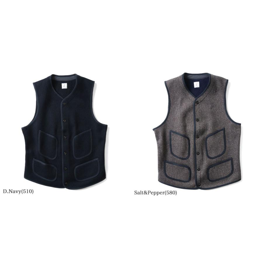 ANATOMICA（アナトミカ） ビーチクロス ウールベスト ジレ 530-522-08