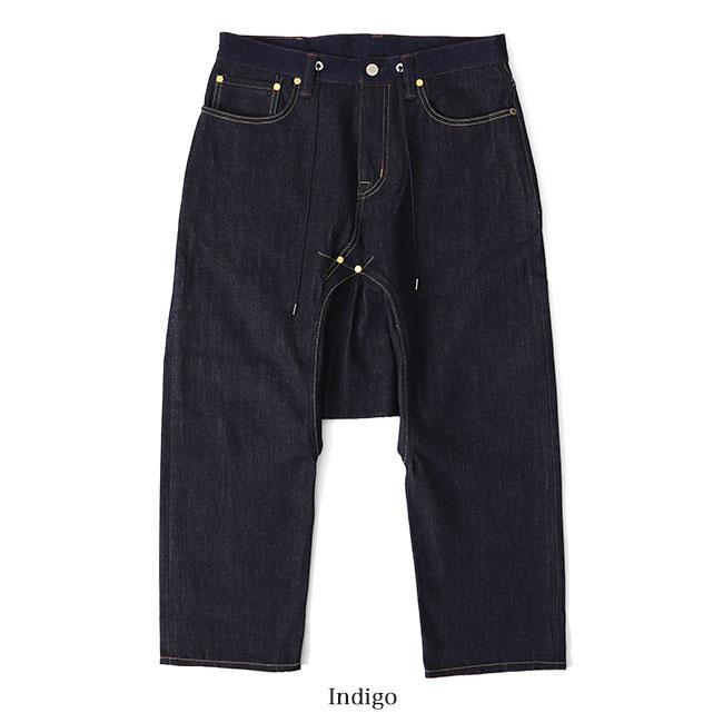 FUMITO GANRYU フミトガンリュウ デニム サルエルパンツ FU4-PA-02
