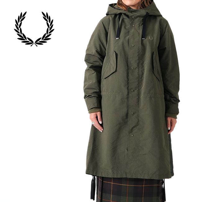 Fred Perry フレッドペリー ミックスパネル モッズパーカー F6325