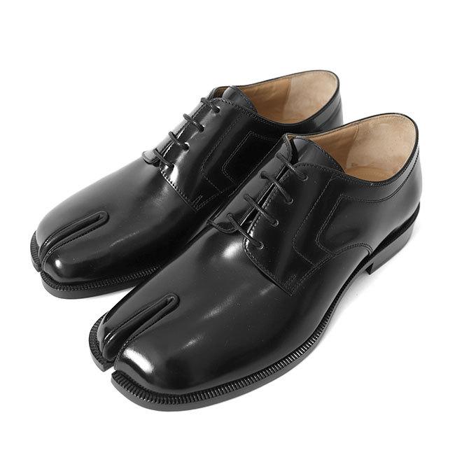 Maison Margiela メゾンマルジェラ タビ レースアップ レザーシューズ