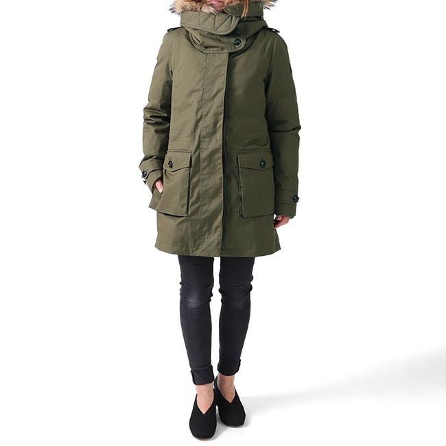 WOOLRICH（ウールリッチ） ファー付き スカーレットパーカー モッズ