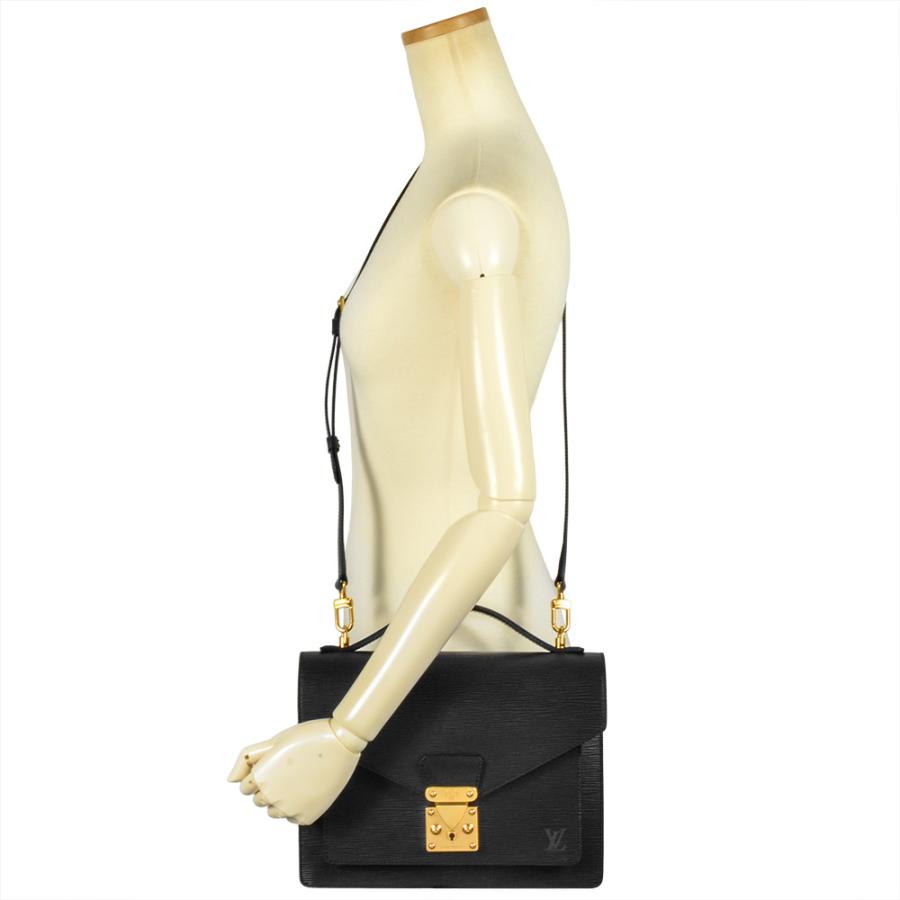 LOUIS VUITTON（ルイ・ヴィトン） モンソー 2way ハンドバッグ エピ