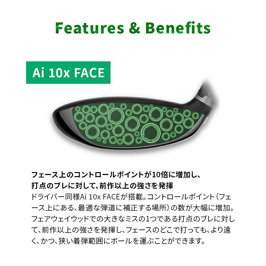 キャロウェイ ELYTE X フェアウェイウッド FW メンズ 2024年モデル 右