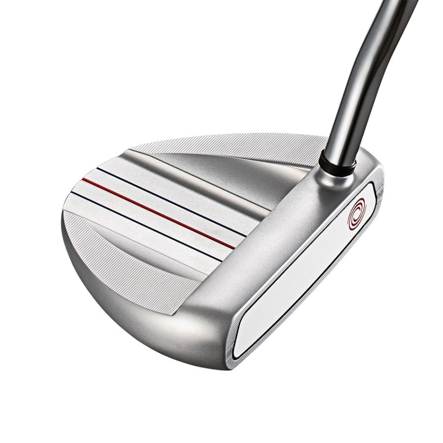 ODYSSEY ホワイト ホットOG V-LINE パター STROKE LABシャフト装着