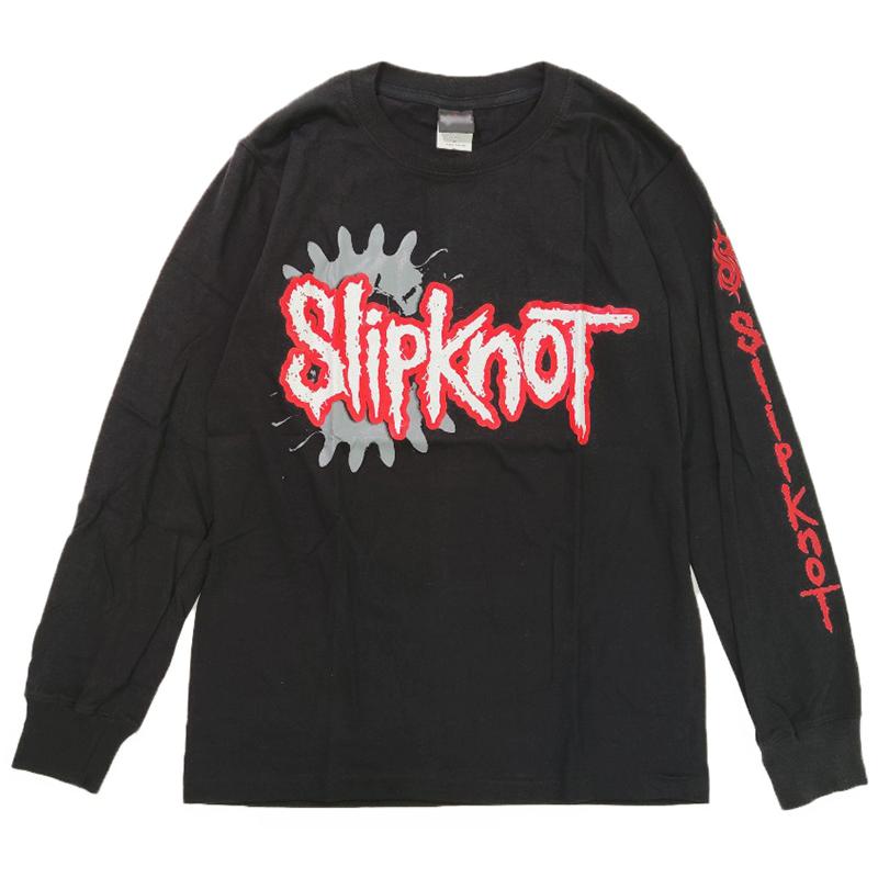 Slipknot Tシャツ スリップノット tシャツ 長袖 ロンt ロングスリーブt