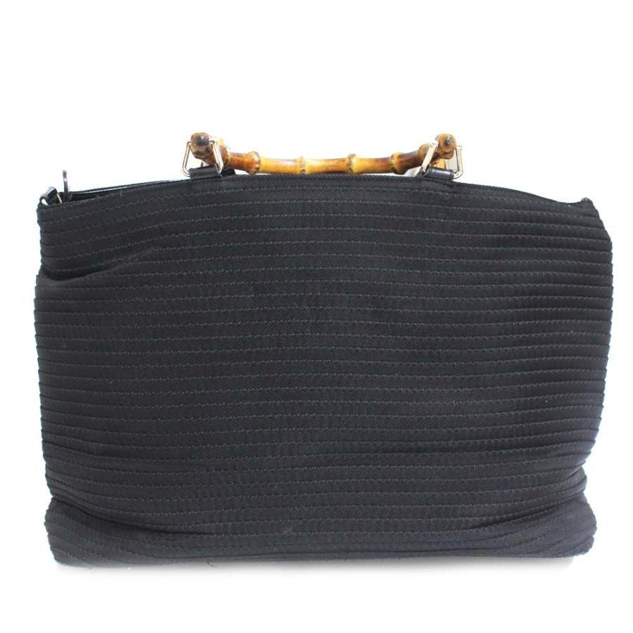 GUCCI（グッチ） バンブー ハンドバッグ レディース キャンバス レザー