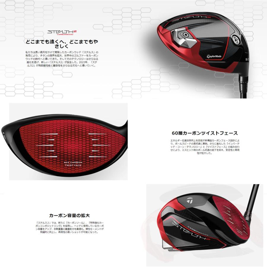 TaylorMade（テーラーメイド） 【USモデル／ヘッド単体】 ステルス2