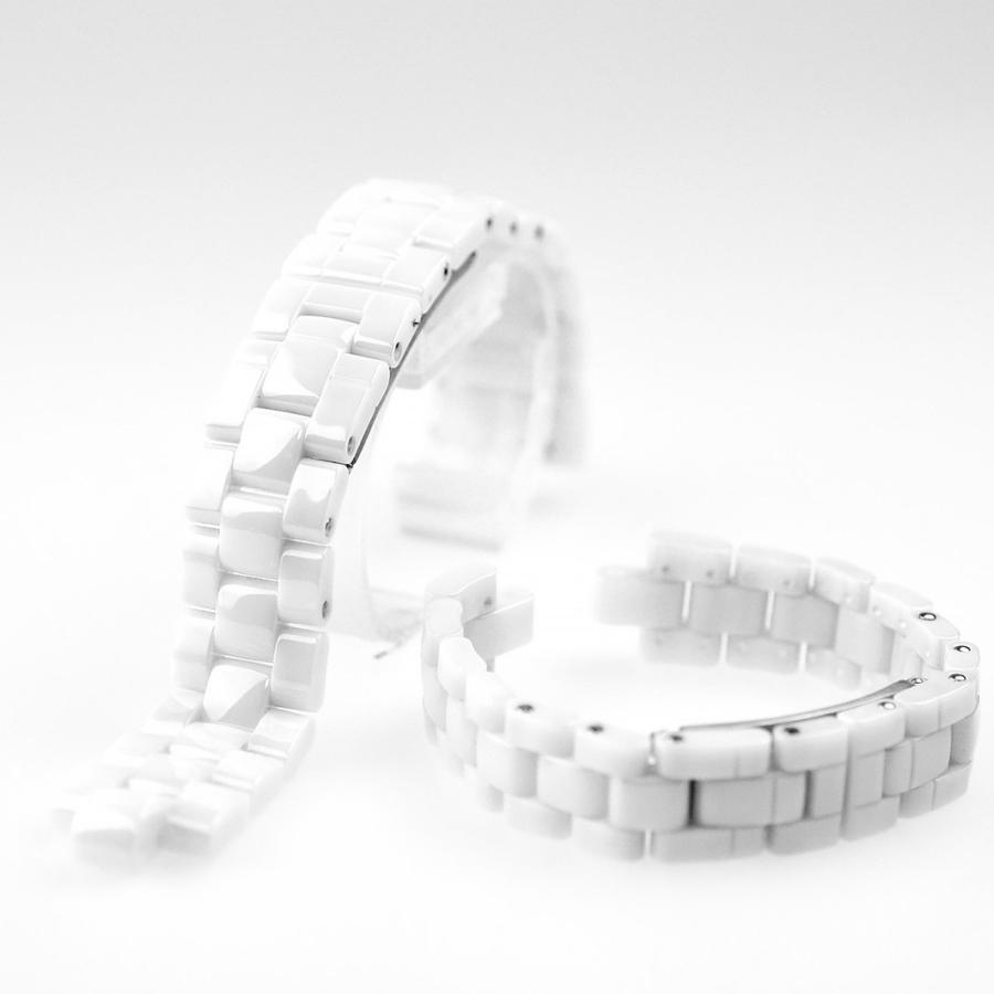For CHANEL シャネル J12 高級セラミックベルト 腕時計ベルト 交換