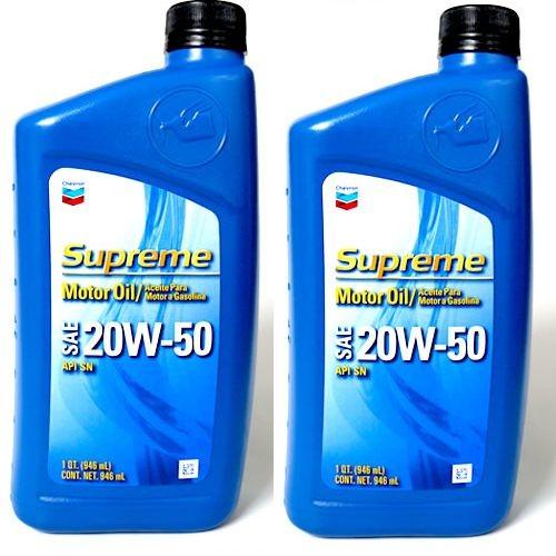 20W50シェブロン エンジンオイル 946ml×12本 ChevronSupreme MoteOril