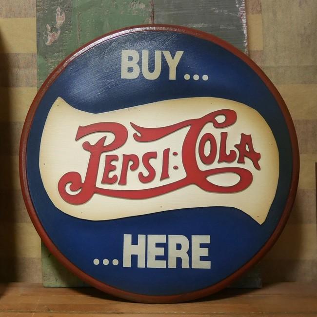 ペプシコーラ 木製看板 PEPSI COLA レトロ アンティーク アメリカン