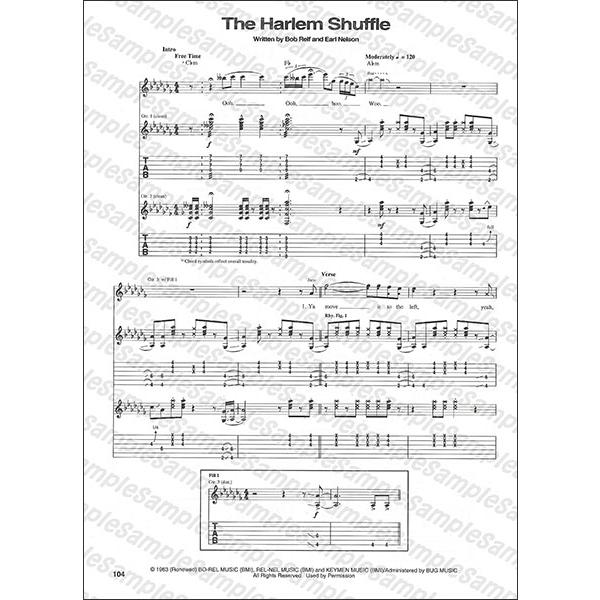 楽譜 ザ・ローリング・ストーンズ／ギター・アンソロジー（カラー写真