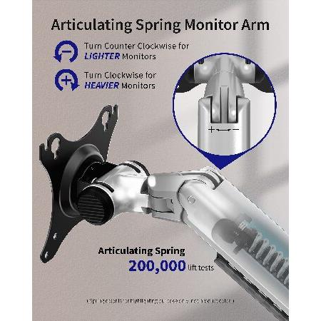 Ergounion (エルゴニオン) トリプルモニターマウント - 調節可能な3