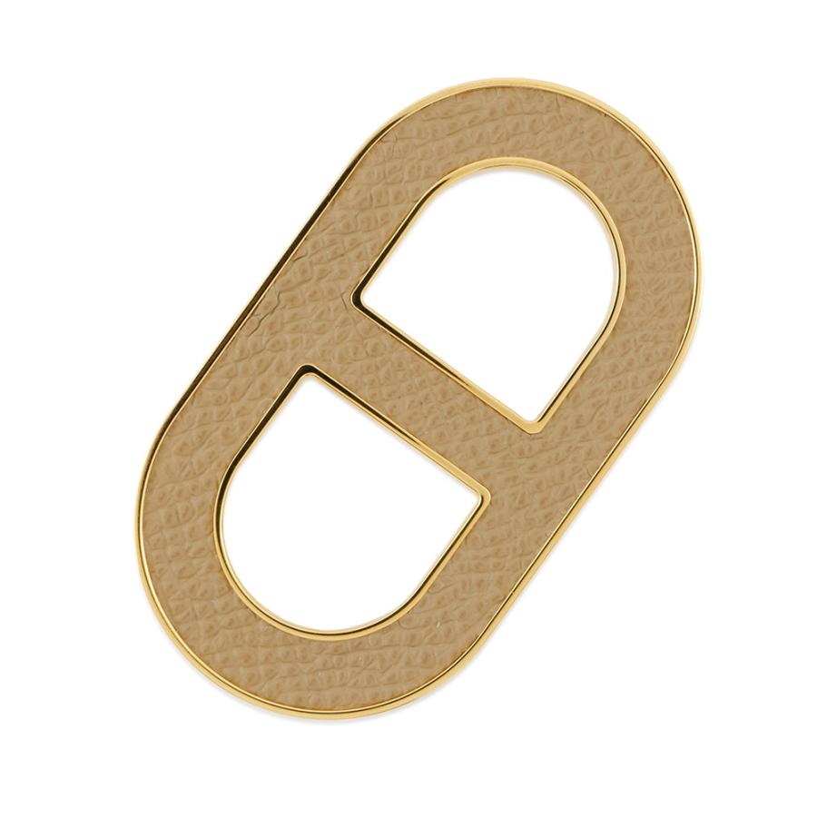 エルメス ブローチ シェーヌダンクル プシエール/ゴールド金具