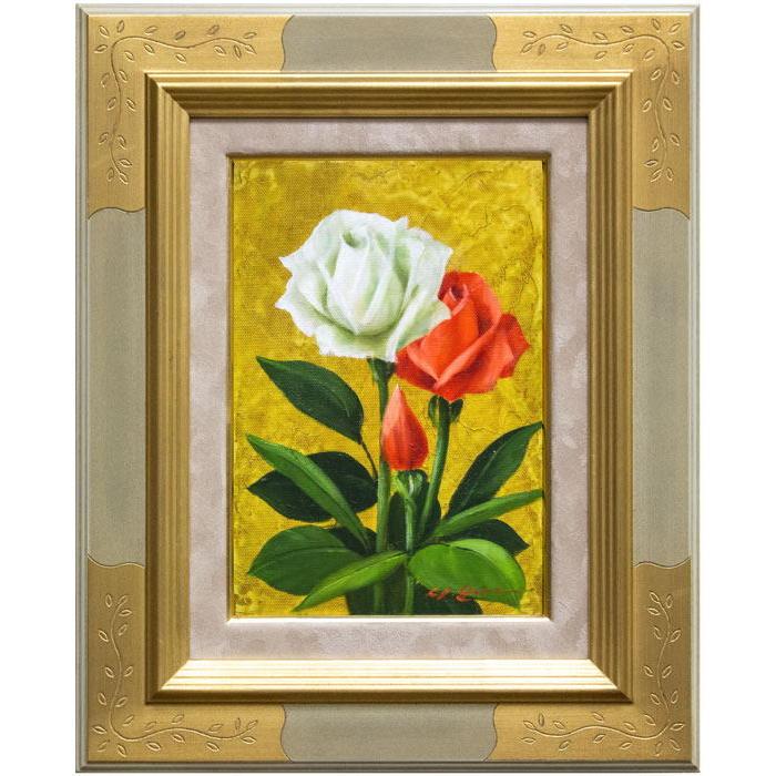 アティラ・サバール 油彩画 ヴィハロス・エイジャカ 40x40cm アティラ