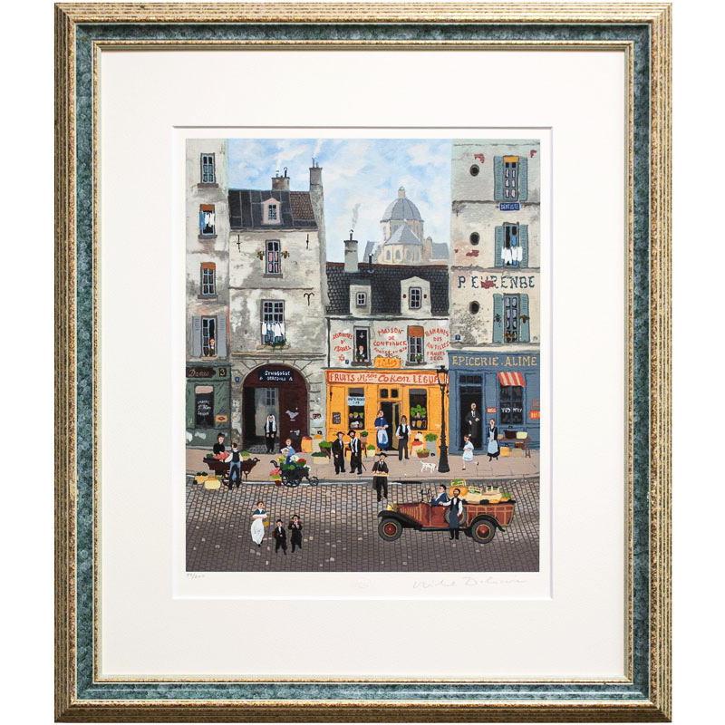 ミッシェル・ドラクロワ 「 MATIN DE PRINTEMPS 」( 春 ) セリグラフ