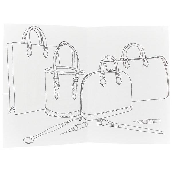 LOUIS VUITTON（ルイ・ヴィトン） ノベルティ クレヨン 10色 ぬりえ