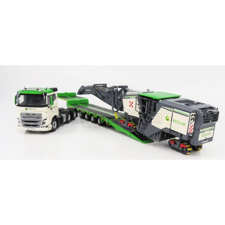 WSI 1/50 VOLVO FH4 750 6x4 +NZG 210Fi ECOVIE ROAD COLD MILLING