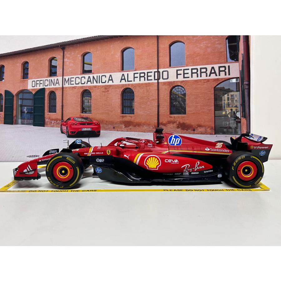 Bburago（ブラーゴ） Burago 1/18 Ferrari SF 24 #16 CHARLES LECLERC
