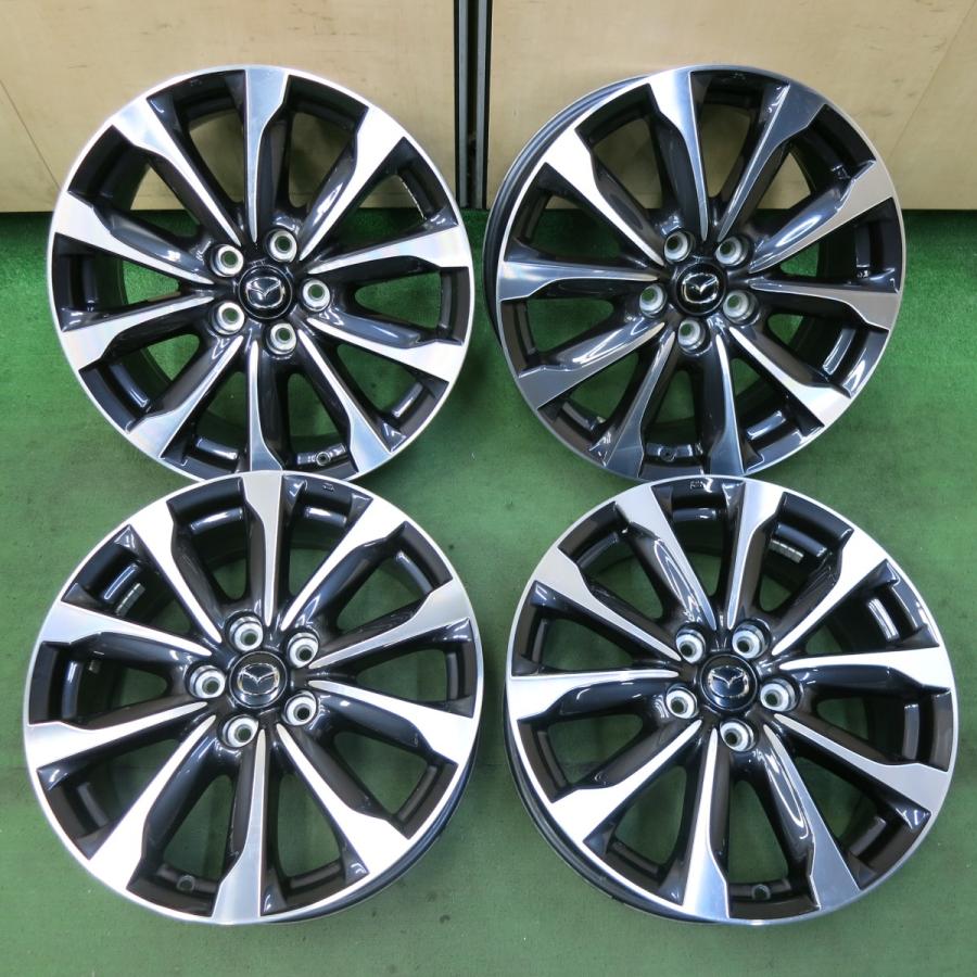 4本価格☆マツダ CX-3 純正 ホイール 18インチ 18×7J CX3 PCD114.3/5H